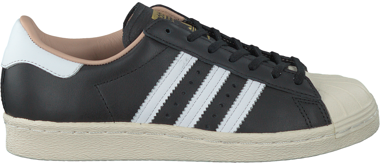 Zwarte ADIDAS Sneakers SUPERSTAR 80S DAMES | Omoda Zwarte ADIDAS Sneakers SUPERSTAR 80S DAMES | Omoda