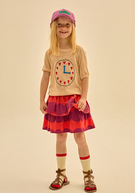 Rode Jelly Mallow Minirok DOT SHORT TIERED SKIRT - large