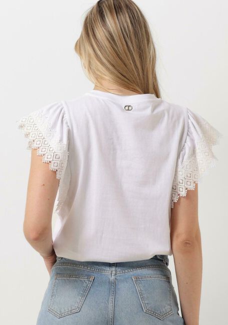 Witte TWINSET MILANO T-shirt KNITTED BLOUSE - large