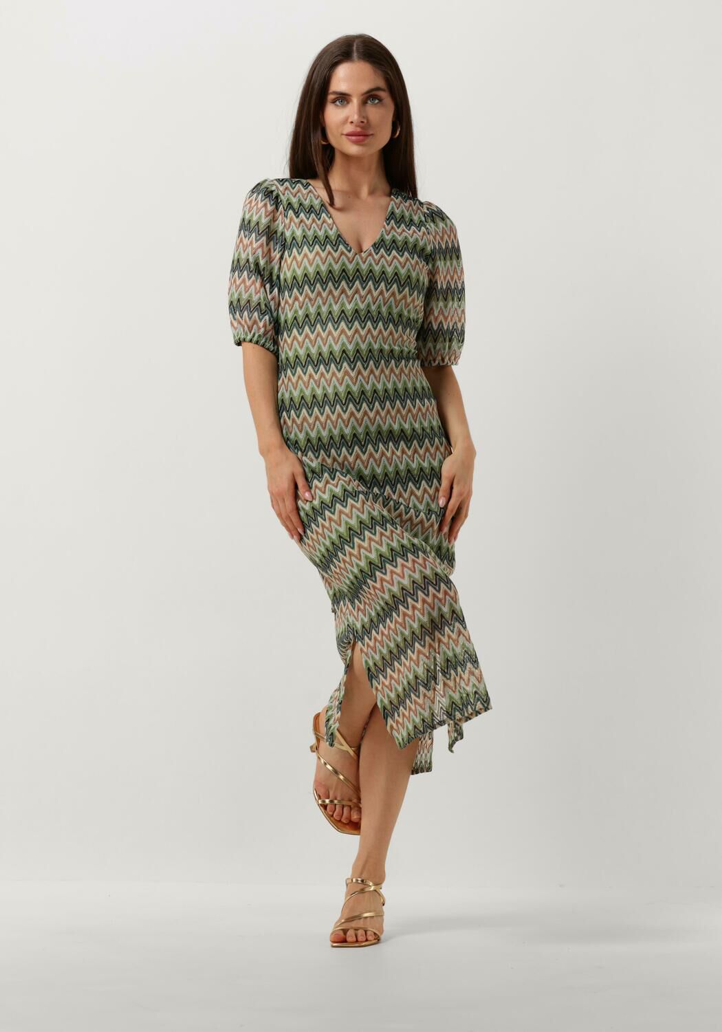multi freebird midi jurk gala