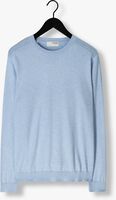 Lichtblauwe SELECTED HOMME Trui SLHBERG CREW NECK NOOS