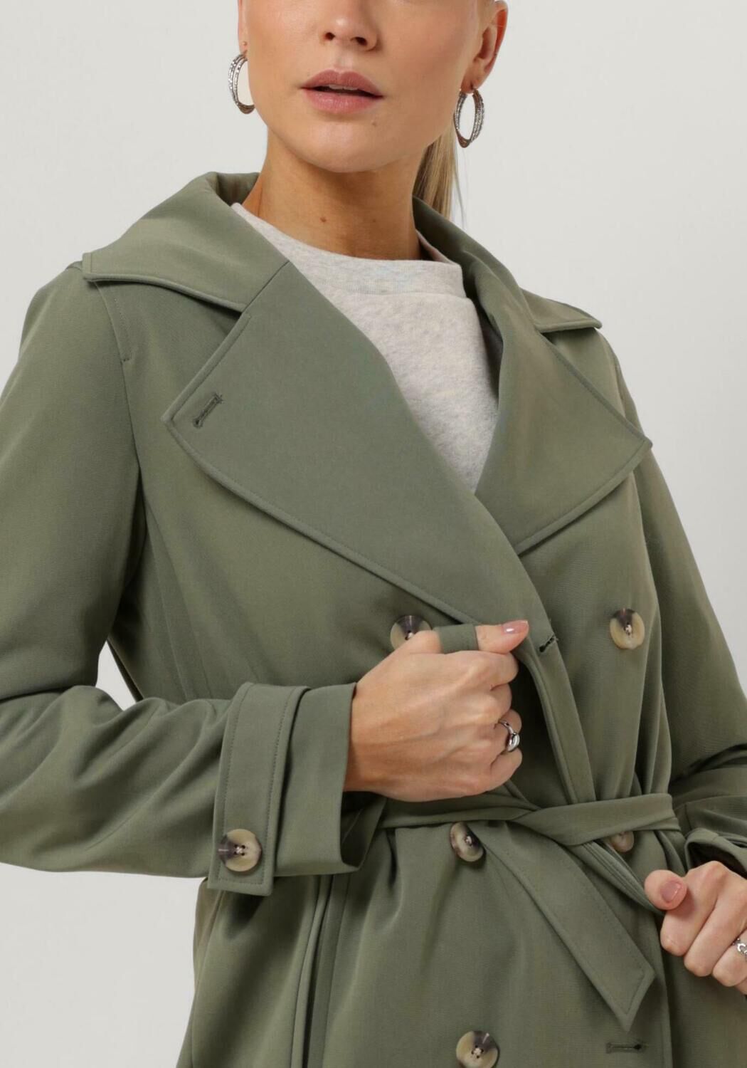 Groene MODSTRÖM Trenchcoats HIRO JACKET | Omoda