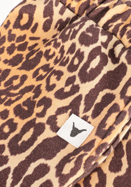 Bruine ALIX MINI Joggingbroek BABY KNITTED ANIMAL SWEAT PANTS - large