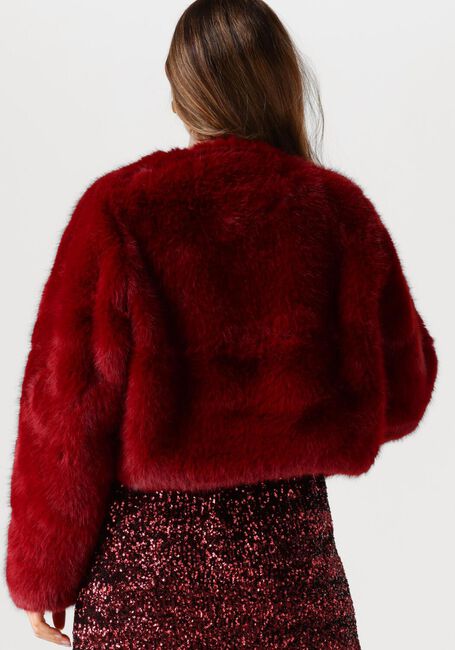 Rode OMODA ATELIER Faux fur jas X IRIS - IMRE - large