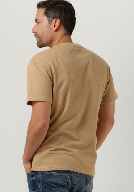Beige ANERKJENDT T-shirt AKKIKKI S/S STRUCTURE POCKET TEE - large