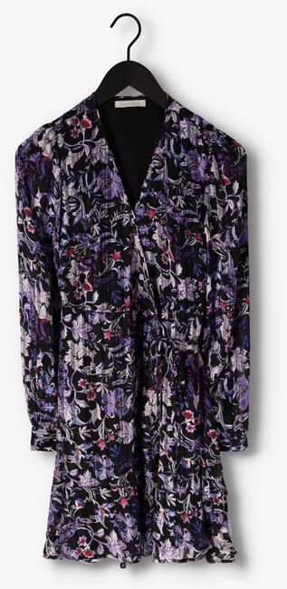 Paarse FREEBIRD Mini jurk BORA DRESS - large