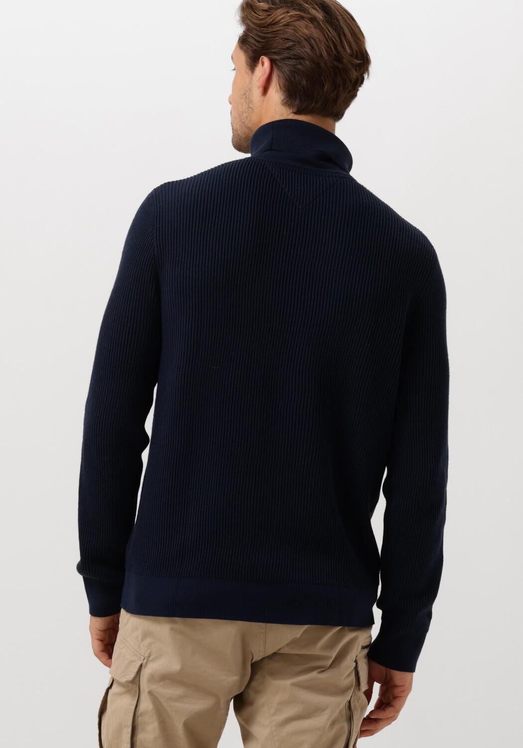 TOMMY JEANS Heren Truien & Vesten Tjm Slim Xs Badge Rollneck Blauw
