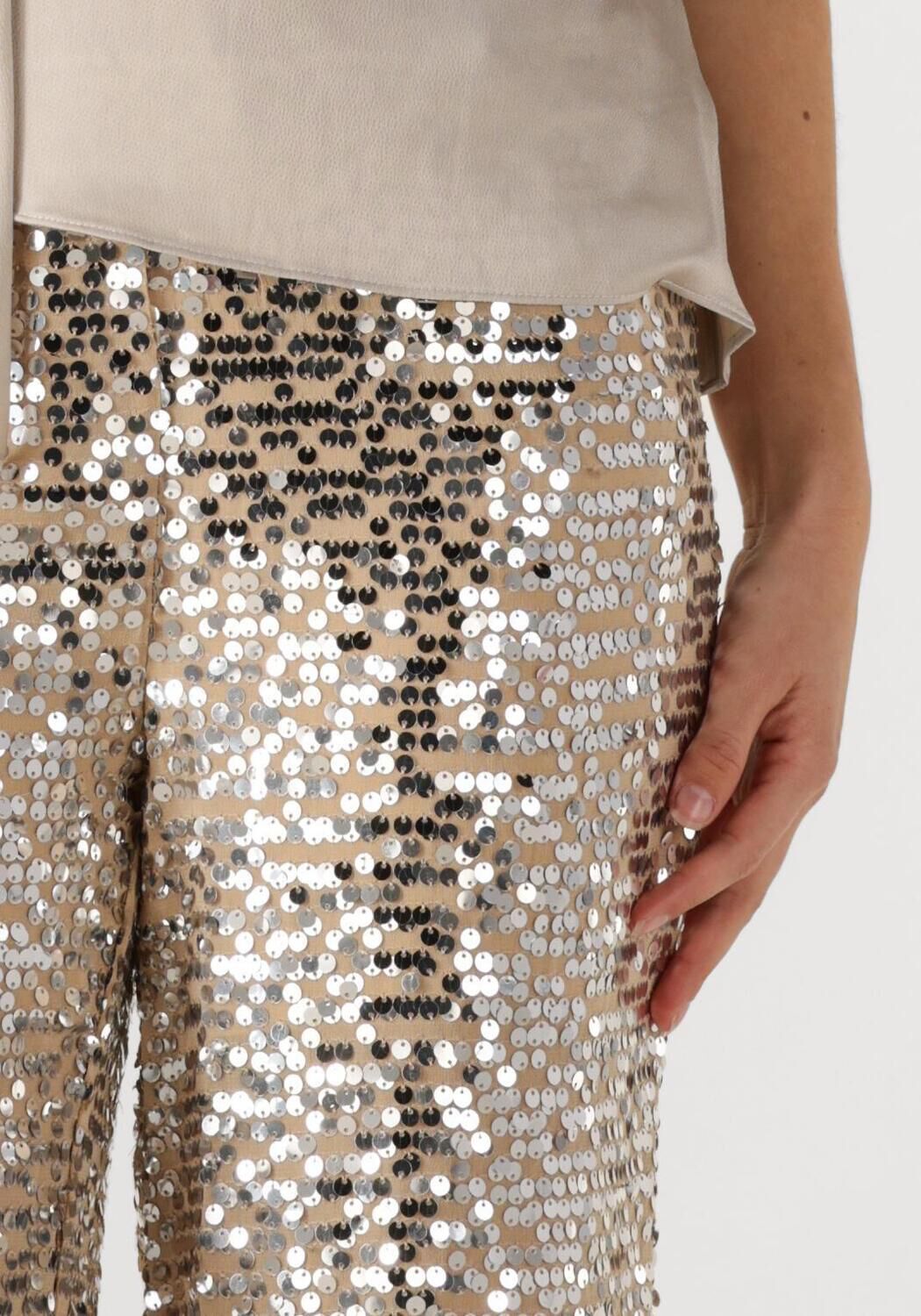 BRUUNS BAZAAR Dames Broeken Brinna Pants Zilver