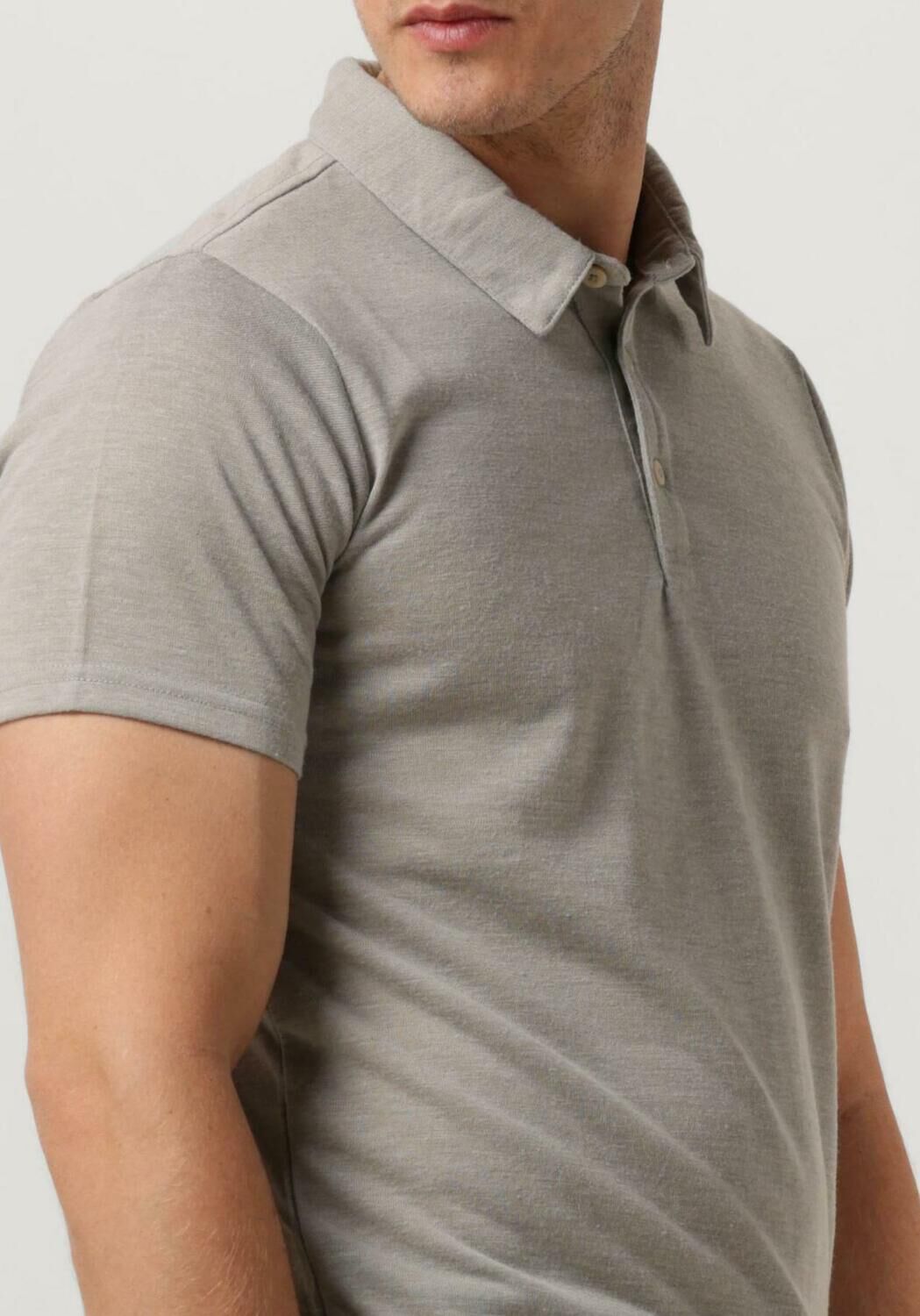 MATINIQUE Heren Polo's & T-shirts Masanford Polo Taupe