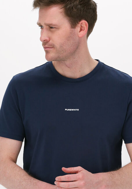 Donkerblauwe PUREWHITE T-shirt 22010121 - large