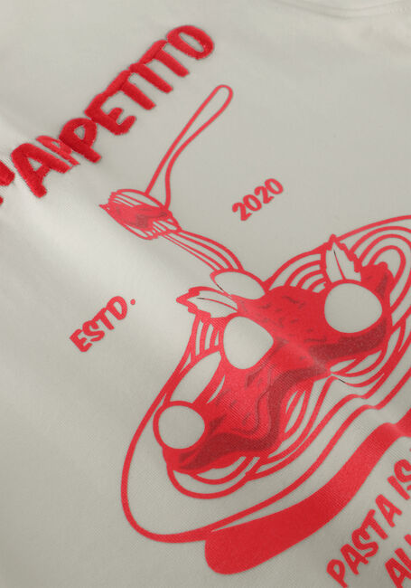 Witte DAILY7 T-shirt OVERSIED T-SHIRT BACKPRINT - large