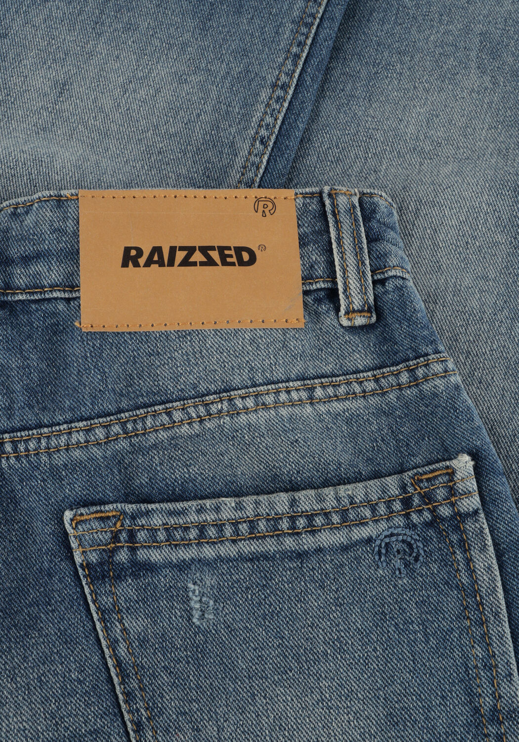 Blauwe RAIZZED Straight leg jeans DENVER CRAFTED - large