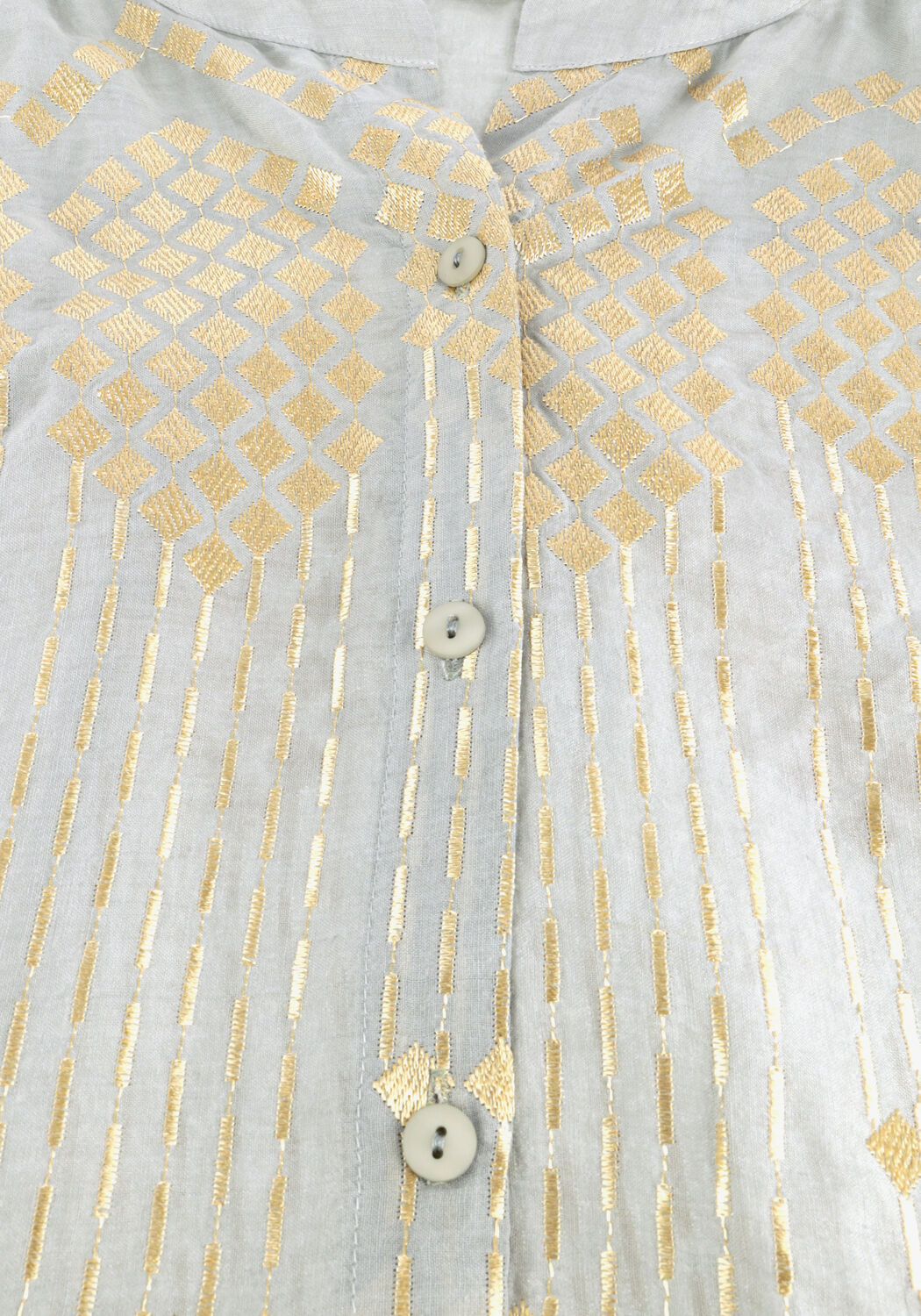 Grijze GREEK ARCHAIC KORI Jurken S26K-4083196 - large