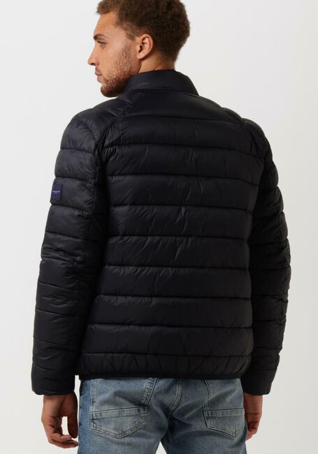 Blauwe SCOTCH & SODA Gewatteerde jas SHORT PUFFER JACKET - large