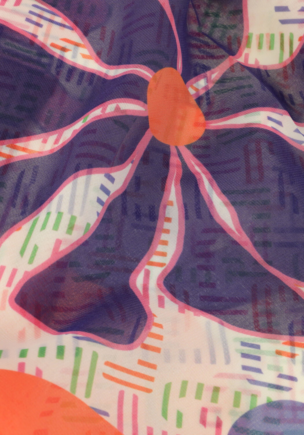 Multi LIU JO Sjaal FOULARD FLOWER - large