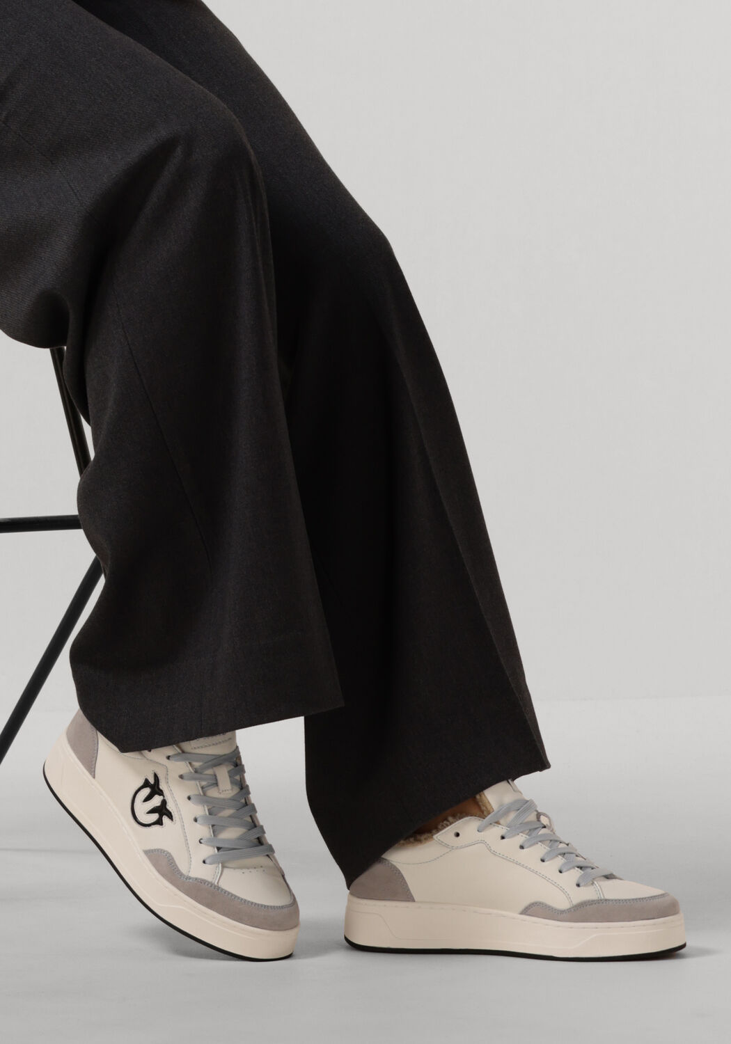 Witte PINKO Lage sneakers BONDY 2.0 SNEAKER - large