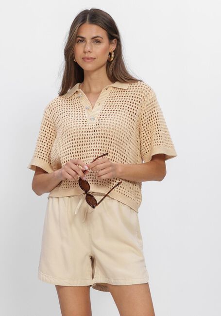 Beige AMAYA AMSTERDAM Tops & T-shirts LEWIS KNITWEAR - large