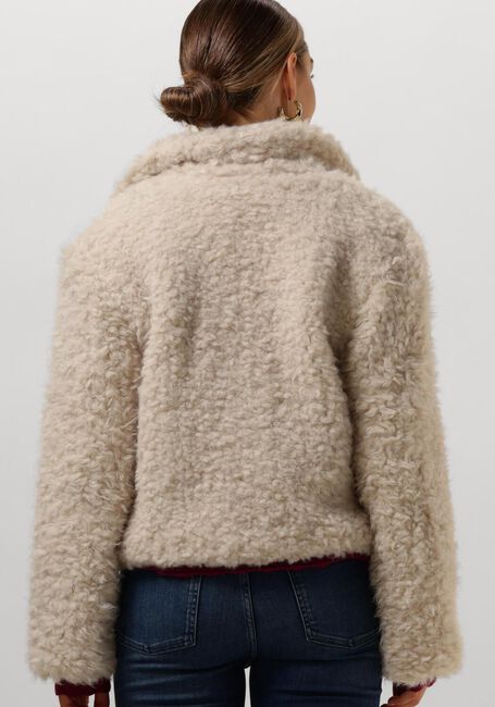 Creme ANOTHER LABEL Teddy jas BONNIE BLAZER - large
