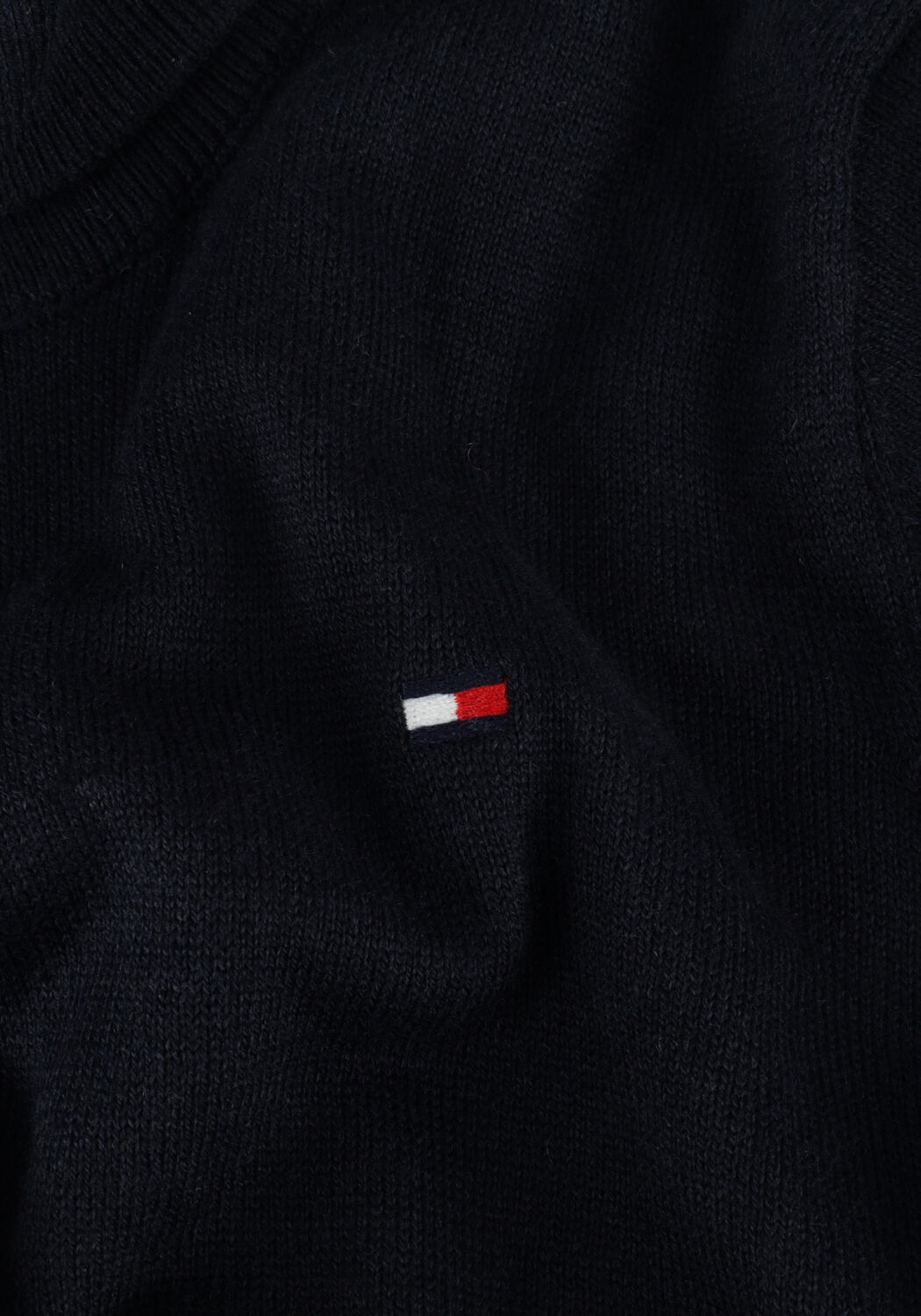 Donkergrijze TOMMY HILFIGER Coltrui ESSENTIAL TURTLE NECK SWEATER - large