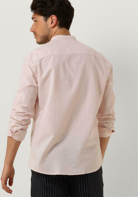 Roze SELECTED HOMME Casual overhemd SLHREGNEW-LINEN SHIRT LS BAND - large