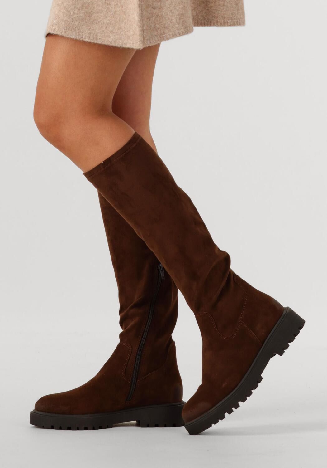 Bruine BLASZ Hoge laarzen LETA-48 - large