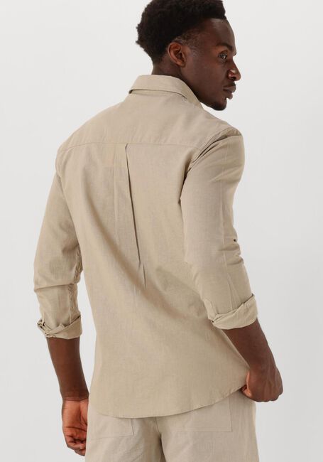 Zand ANERKJENDT Casual overhemd AKLEIF L/S COT/LINEN SHIRT - large