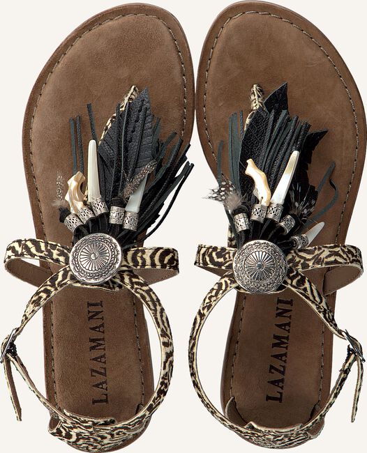 Beige LAZAMANI Platte sandalen 75.540 Beige LAZAMANI Platte sandalen 75.540 - large