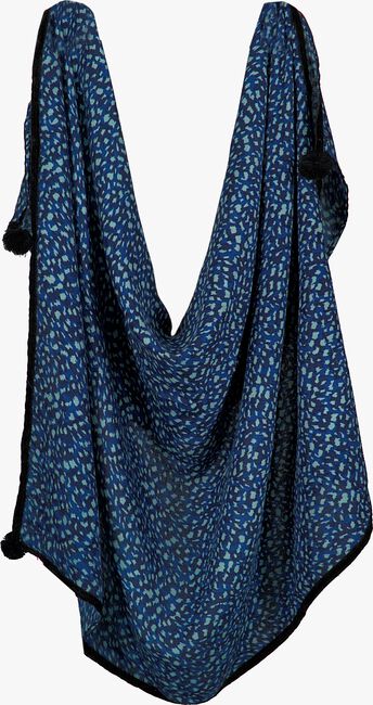 Blauwe LE BIG Sjaal PETRA SCARF - large