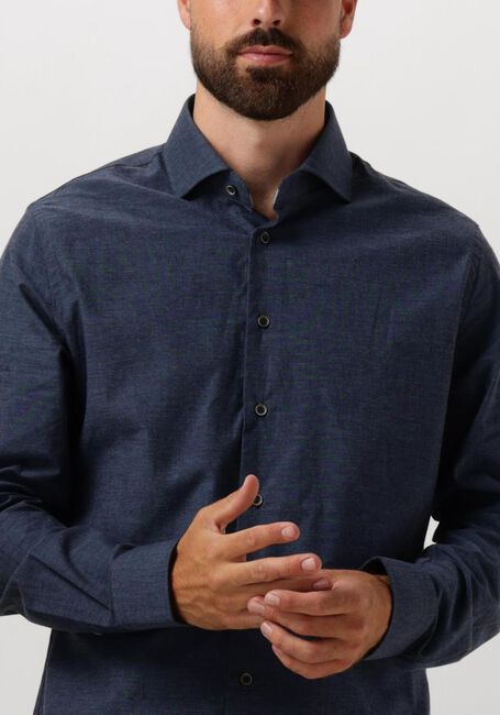 Blauwe PROFUOMO Klassiek overhemd SHIRT CUTAWAY SC SF - large