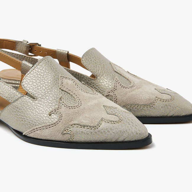 Grijze VIA VAI Slingbacks JAZZ VAIENNA - large