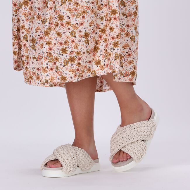 Witte INUIKII Slippers WOVEN Witte INUIKII Slippers WOVEN - large