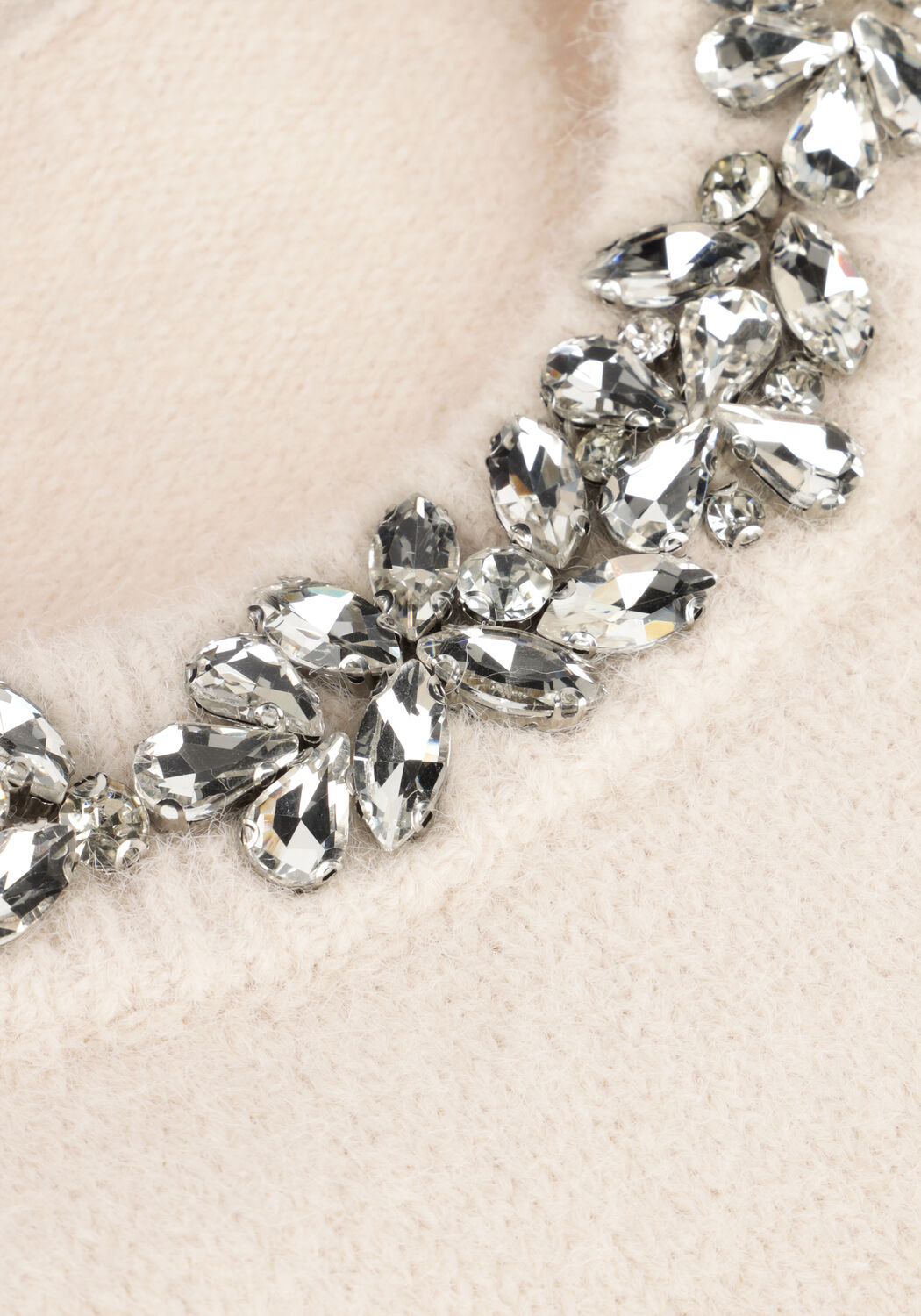 Ecru NEO NOIR Trui MAIA STONE KNIT BLOUSE - large