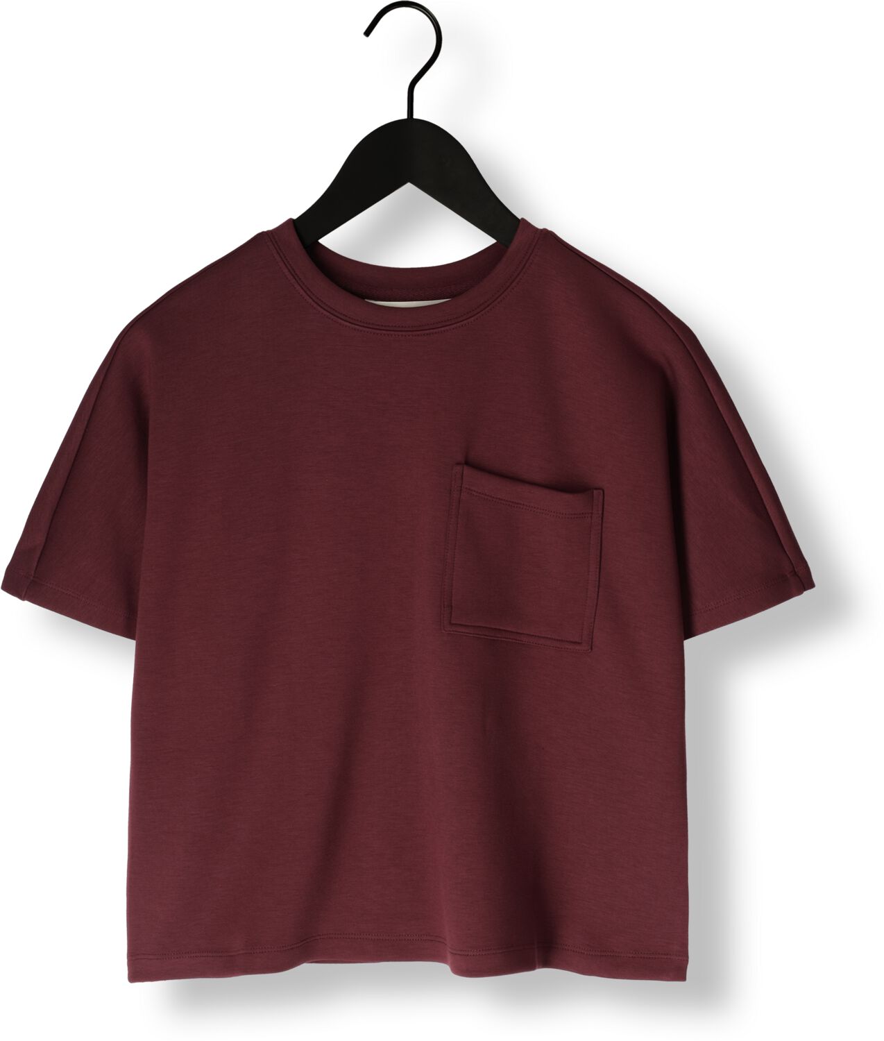 MSCH COPENHAGEN Dames Tops & T-shirts Mschharissa Ima Q Ss Sweatshirt Bordeaux