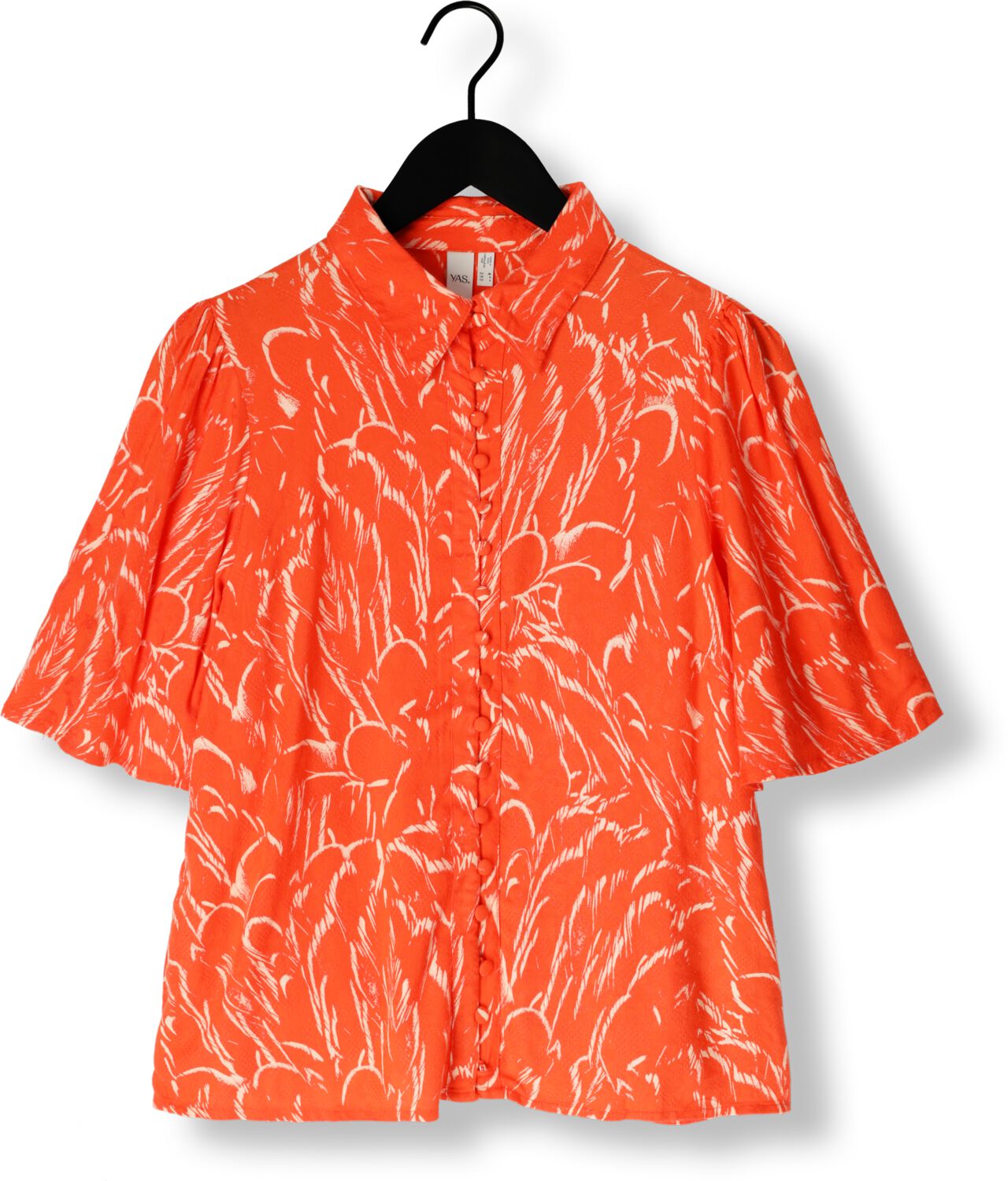 Y.A.S. Dames Blouses Yaslefira Top Oranje