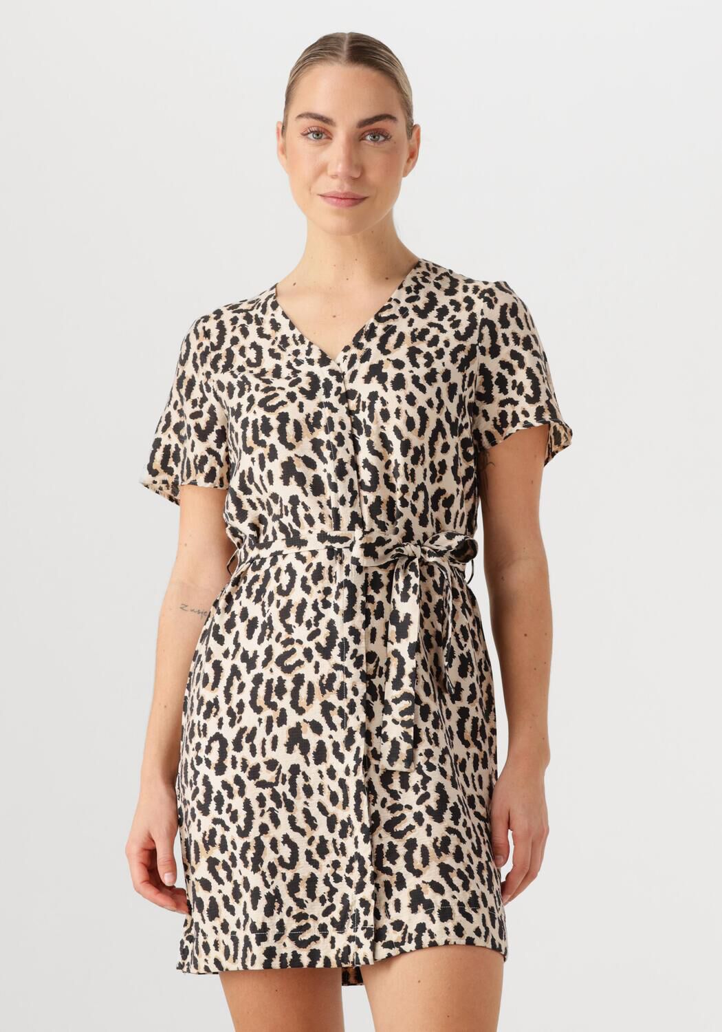 OBJECT Dames Jurken Objkarina S s Re Short Dress Noos Zwart