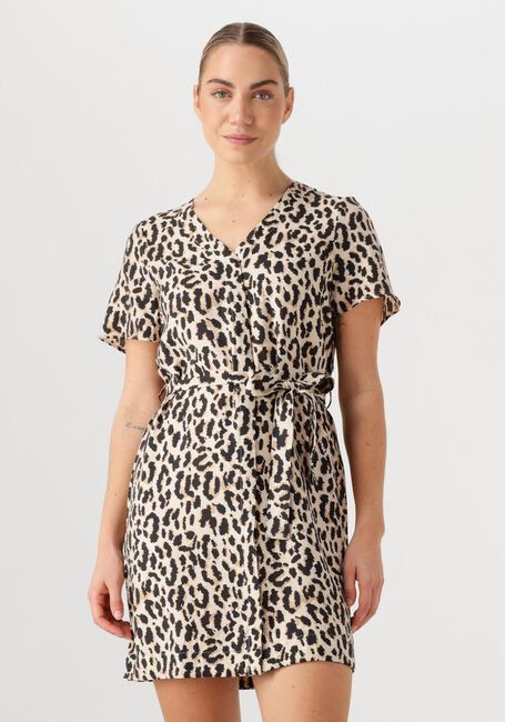 Zwarte OBJECT Mini jurk OBJKARINA S/S RE SHORT DRESS NOOS - large