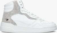 Witte HUB Hoge sneaker GRIP - medium