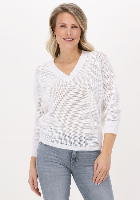 Witte BELLAMY Trui FRANK NET - large