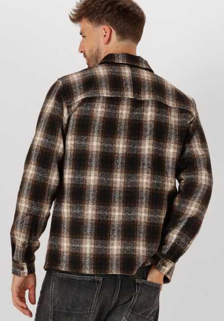 Bruine ANERKJENDT Overshirts AKHANKY WOOL OS - large