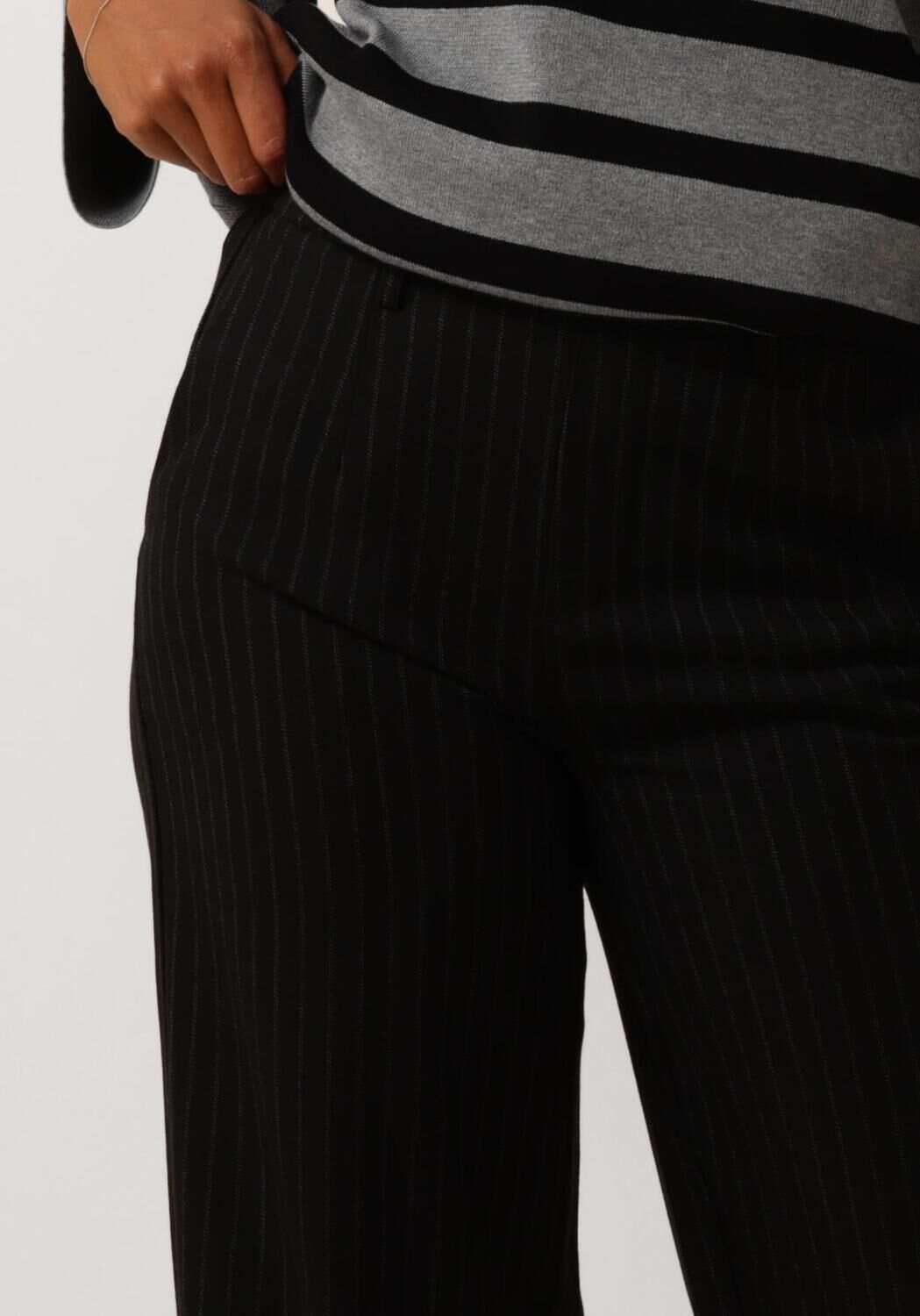 OBJECT Dames Broeken Objlisa Wide Pant Zwart