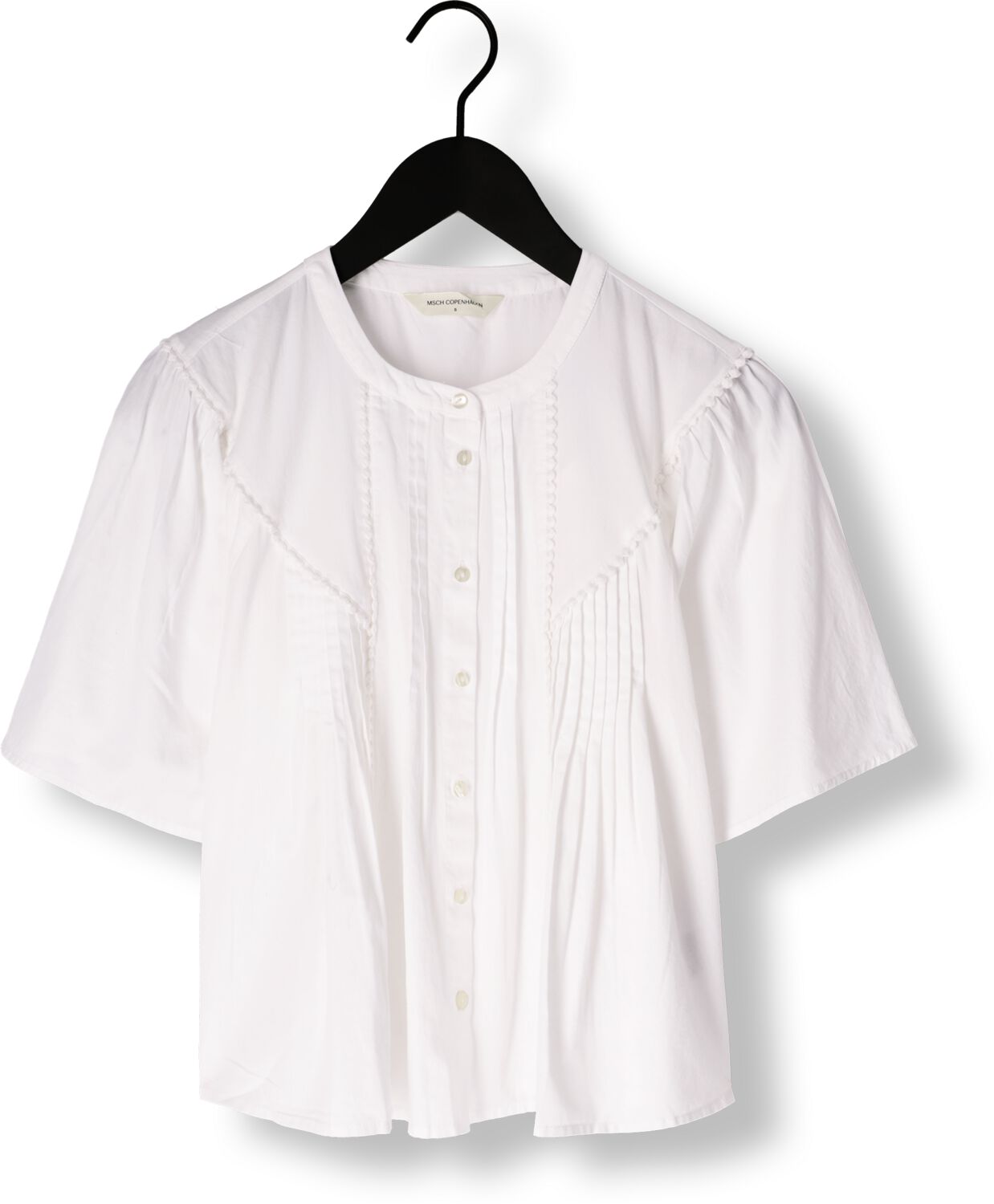 MSCH COPENHAGEN Dames Blouses Mschethelyn 2 4 Shirt Wit
