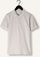 Lichtgrijze CALVIN KLEIN Polo TIPPING SLIM POLO Lichtgrijze CALVIN KLEIN Polo TIPPING SLIM POLO - medium