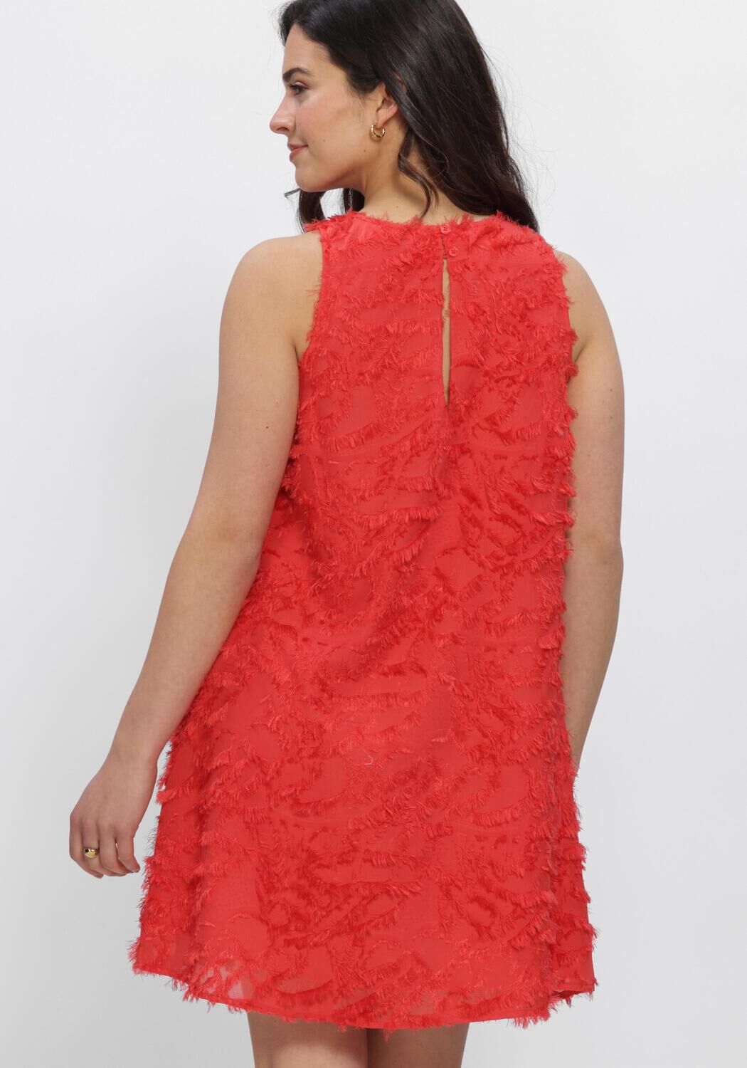 Rode Y.A.S. Jurken YASPARIA SL DRESS S. NOOS - large