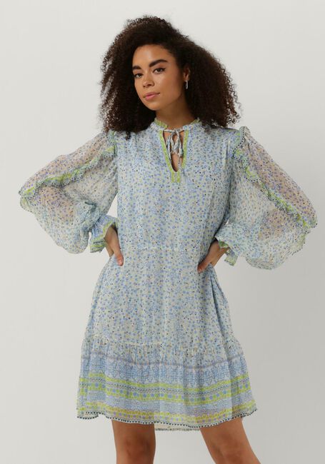 Blauwe FABIENNE CHAPOT Mini jurk ADRIENNE DRESS 75 - large