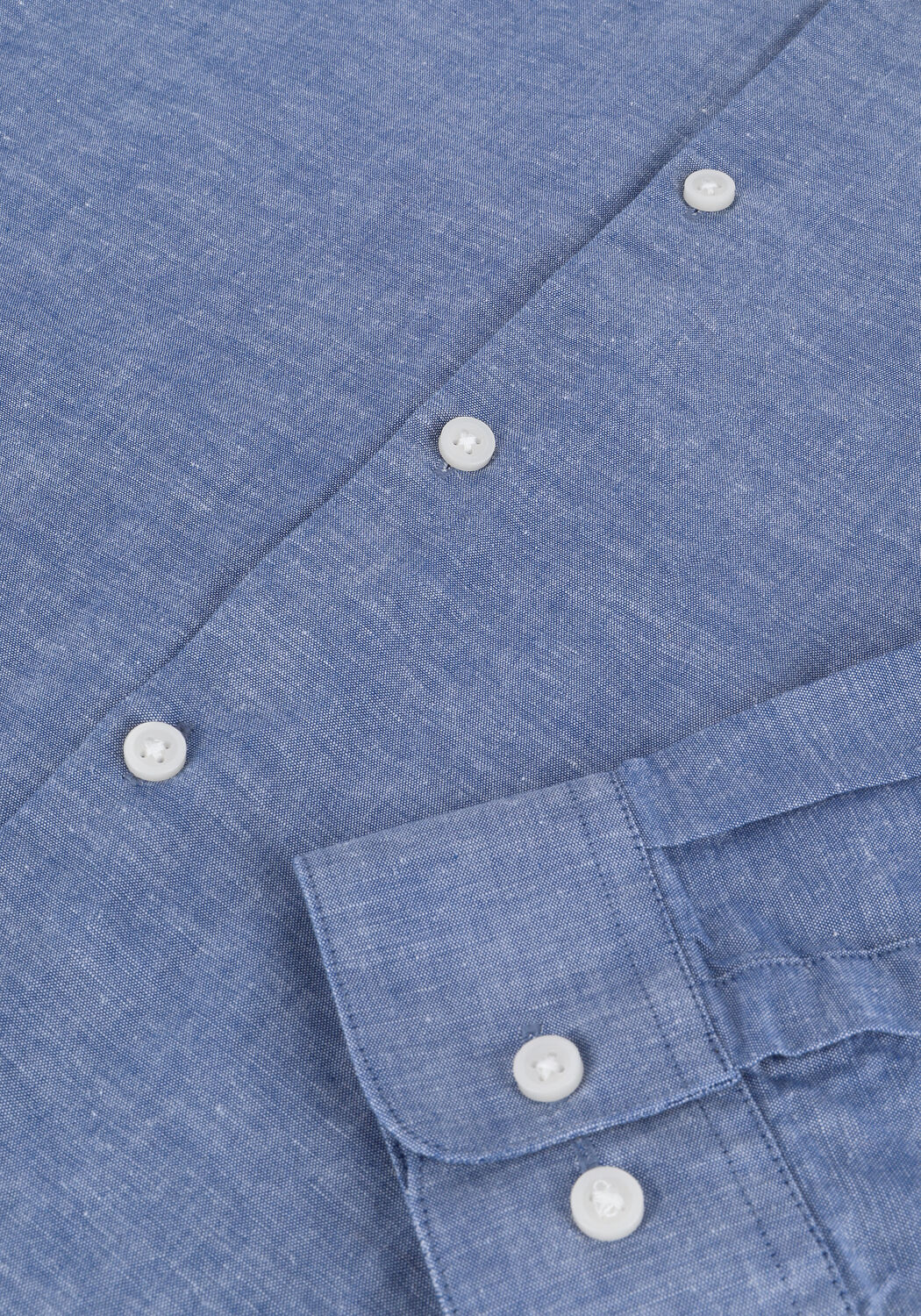 Lichtblauwe SELECTED MEN Casual overhemd SLHSLIM-SUN SHIRT LS NOOS - large