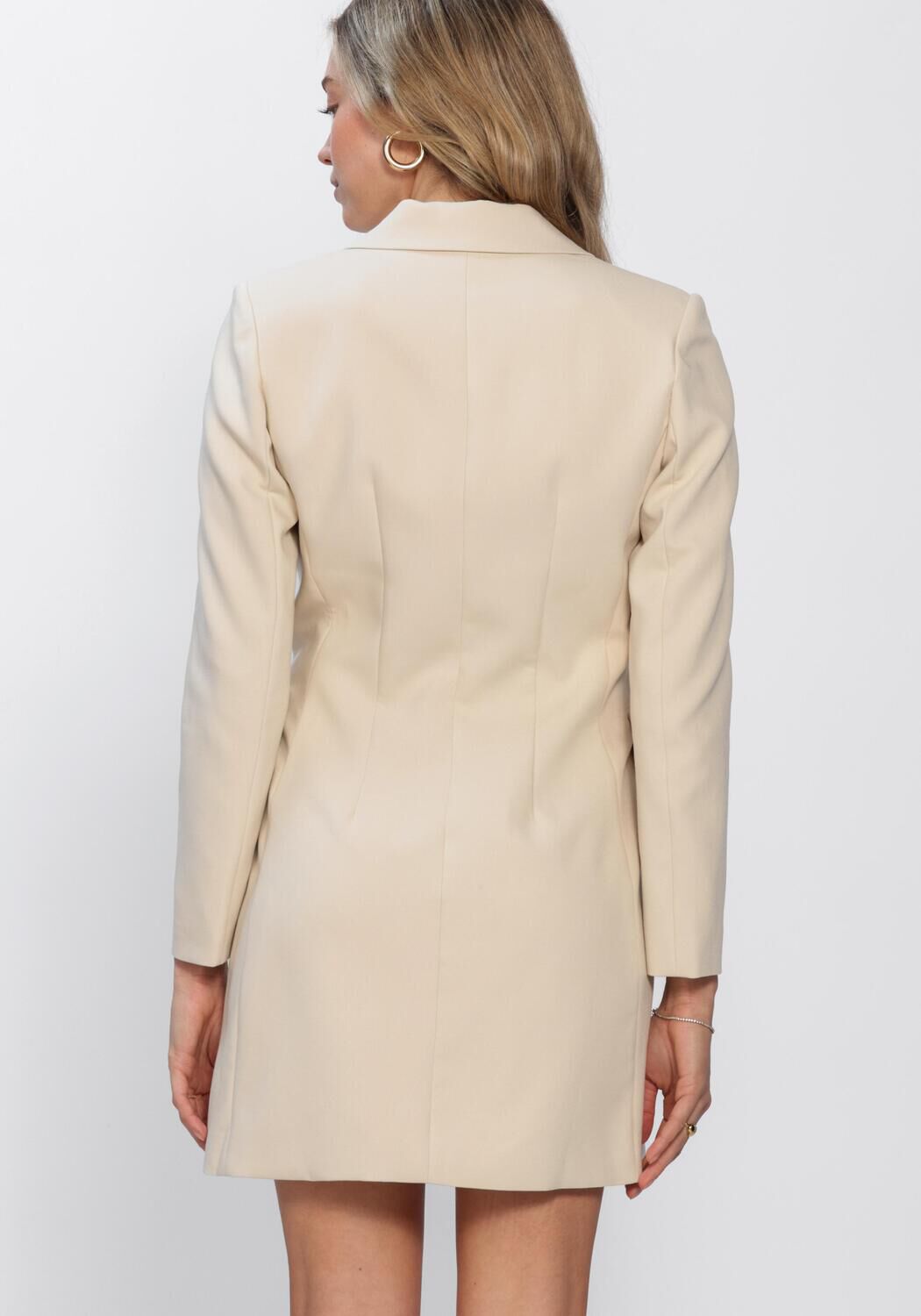 Freebird Dames Jurken Wv-heavy-vi-blend-26-1 - Creme, foto 4