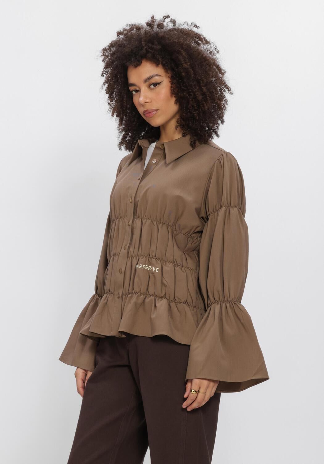 Bruine HARPER & YVE Blouses SENNA-LS - large