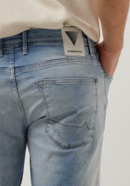 Lichtblauwe PUREWHITE Korte broek W1066 THE STEVE - large