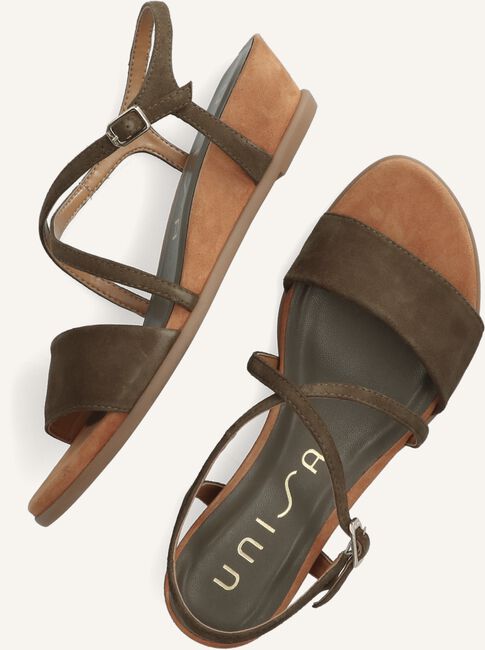 Groene UNISA Platte sandalen BAKIOSIN Groene UNISA Platte sandalen BAKIOSIN - large