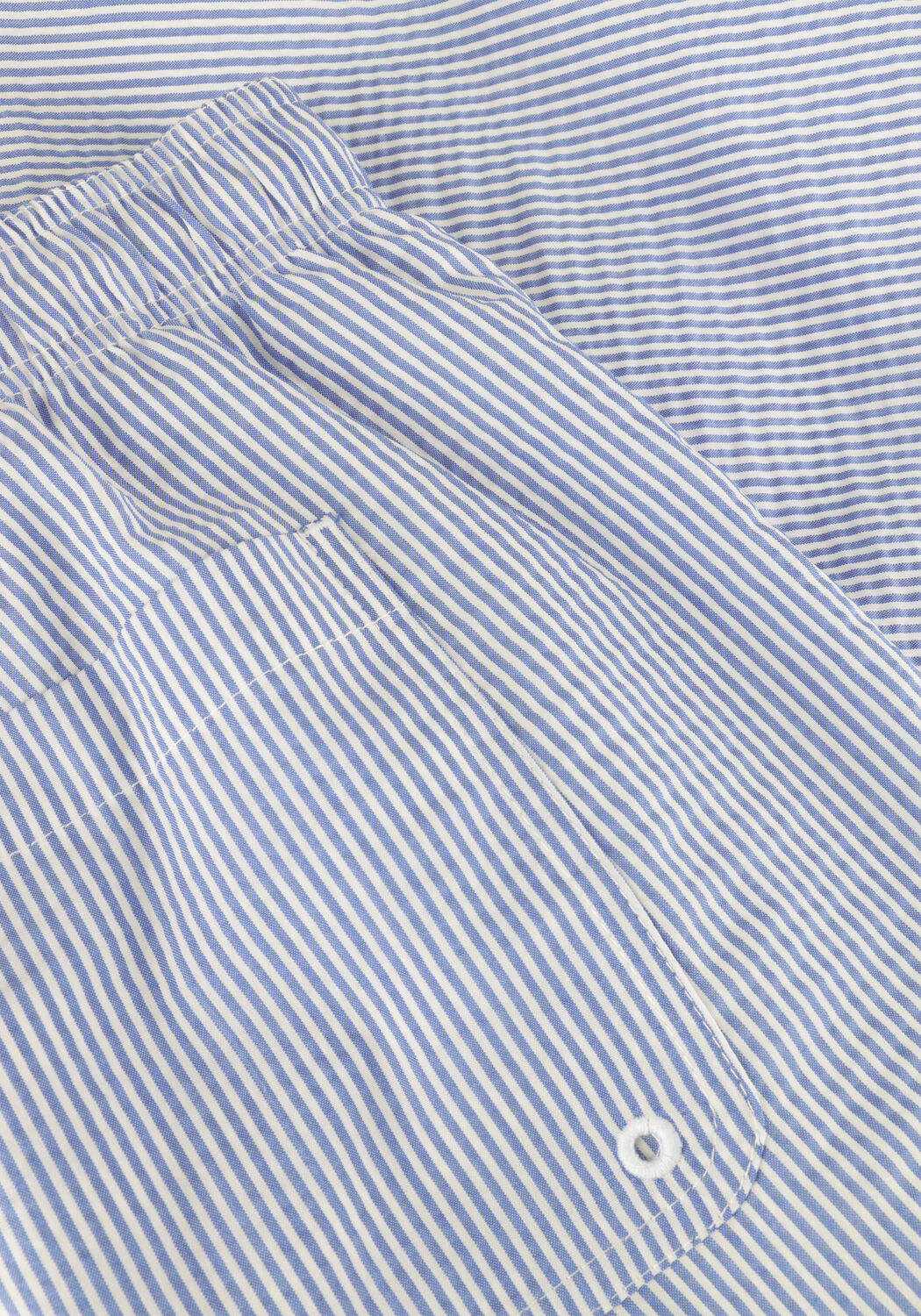 Witte SELECTED MEN Zwembroeken SLHCOOPER-SEERSUCKER SWIMSHORTS - large